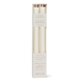 Set of 2 Ridged Tapers | Ivory