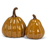 Small Tall Pumpkin | Gold