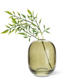 Medium Barrel Bud Vase | Moss Green