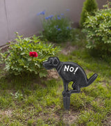 NO Dog Ground Sign