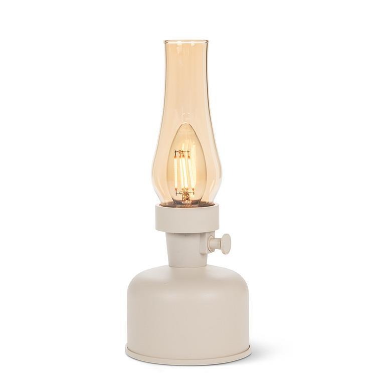 LED Chimney Lantern | Matte Ivory