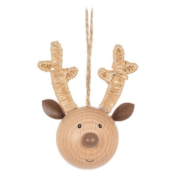 Reindeer Face Ornament