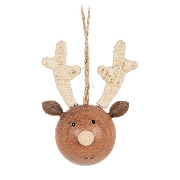 Reindeer Face Ornament