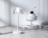 Bubble Shade LED Lamp | White