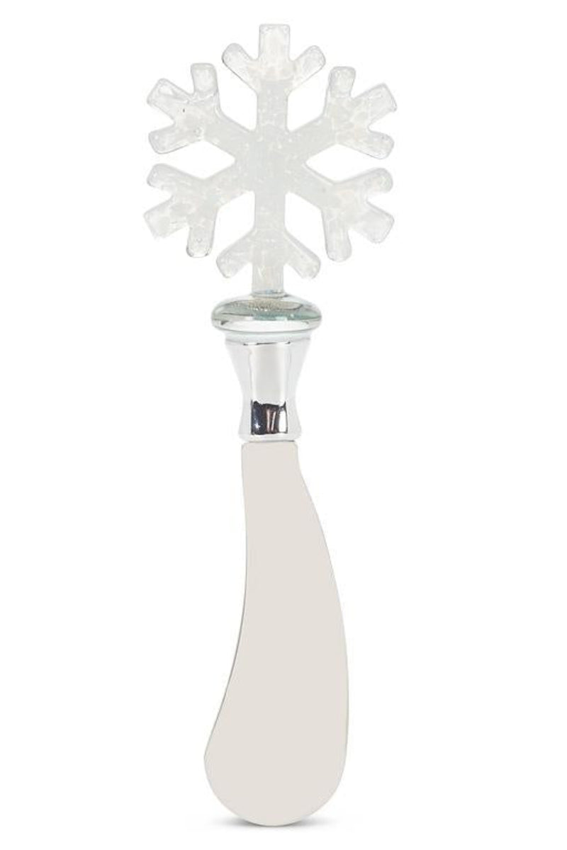 Snowflake Topped Pate Spreaders | Set of 2