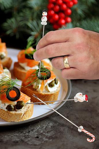 Holiday Icon Cocktail Picks