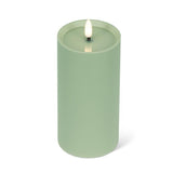 LED Outdoor Pillar Candle 3x6 | Green