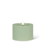 LED Outdoor Pillar Candle 4x3 | Green