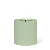 LED Outdoor Pillar Candle 4x4 | Green