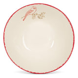 Cardinal Stamp Large Bowl