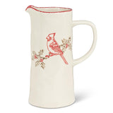 Cardinal Stamp Pitcher