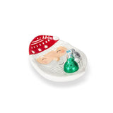 Santa Face Mini Treat Plate