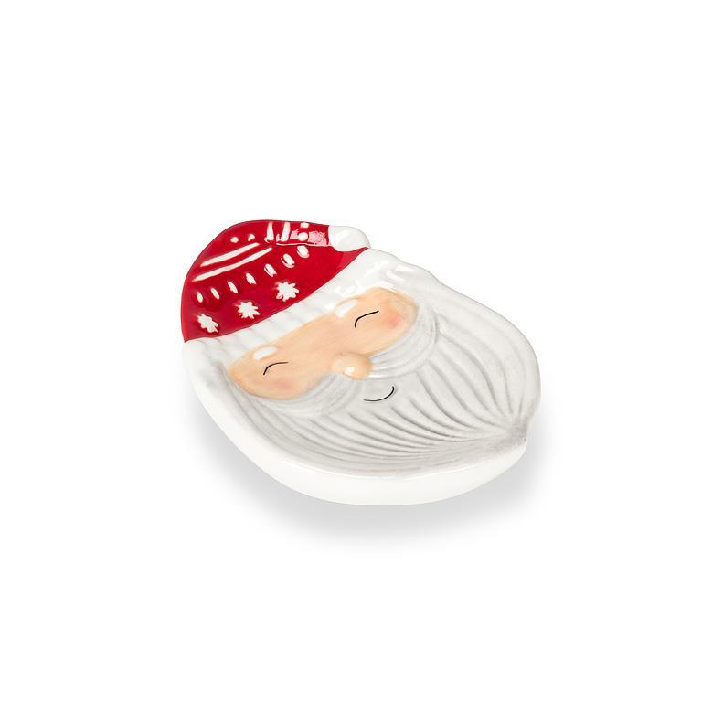 Santa Face Mini Treat Plate