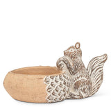Squirrel & Acorn Planter