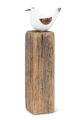 Sea Bird On Post | Medium