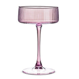 Tight Optic Coupe Glass | Set of 4