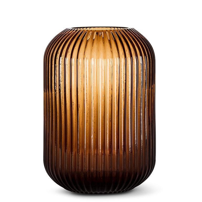 Brown Ridge Capsule Vase | Medium