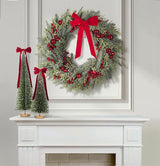 Glitter Tree w/ Velvet Bow | Large