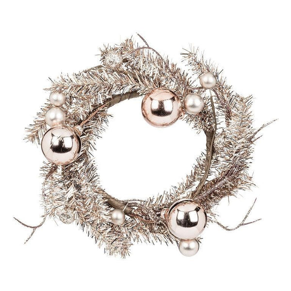 Vintage Tinsel Wreath | Small - FINAL SALE
