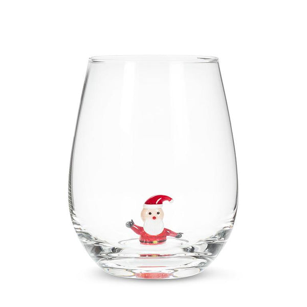 Icon Stemless Goblet | Santa