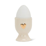 Gold Heart Egg Cup