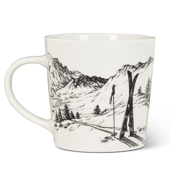 Ski Sketch Mug