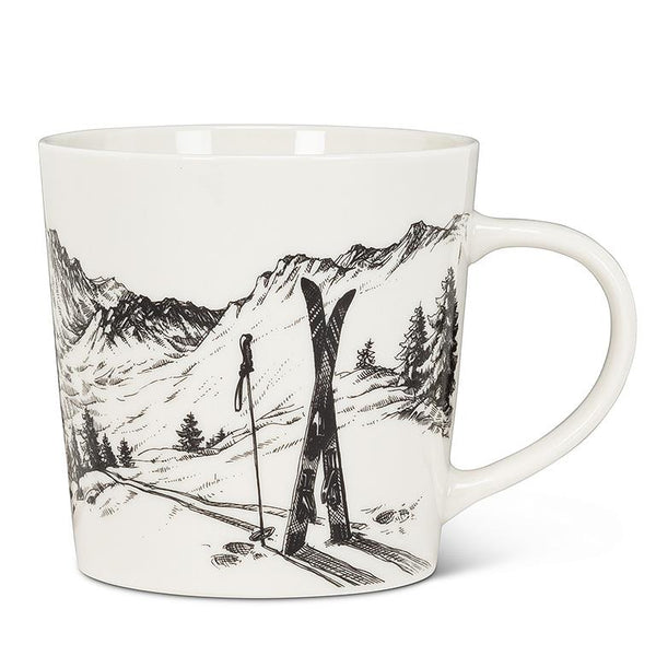 Ski Sketch Mug