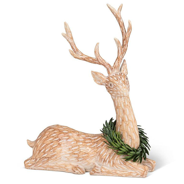 Wreathed Deer | Laying