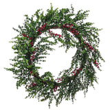 Eucalyptus & Berries Wreath | 32"