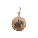 Round Etched Cheese Board | Acorns