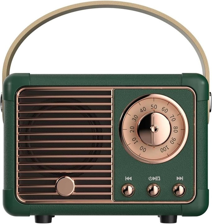 Vintage Bluetooth Speaker | Green