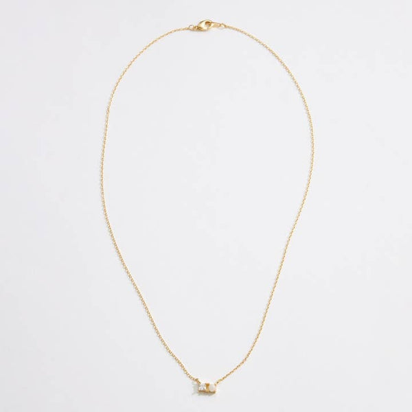 Duet Necklace | Gold