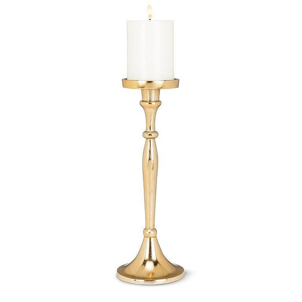 Classic Gold Candle Holder | Large