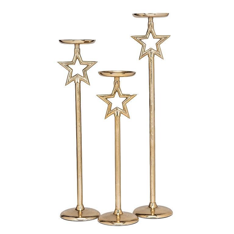 Tall Star Candle Holder | Large