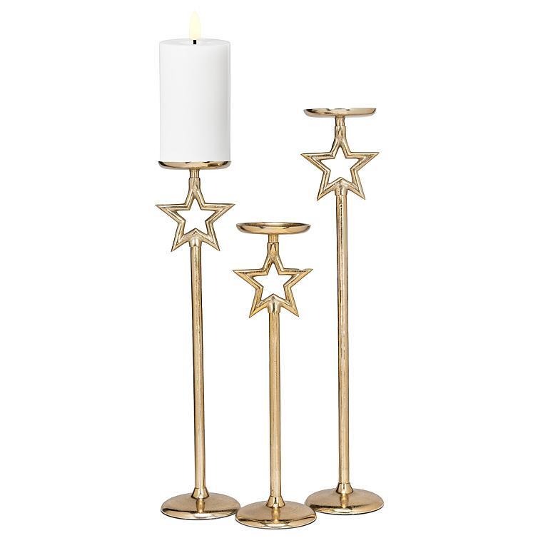 Tall Star Candle Holder | Medium