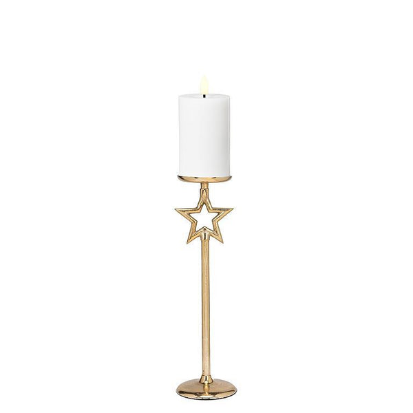 Tall Star Candle Holder | Small