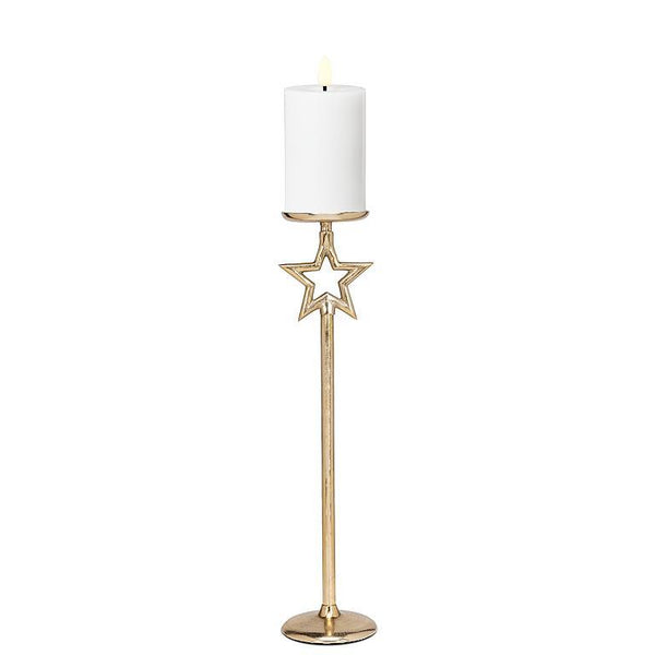 Tall Star Candle Holder | Medium