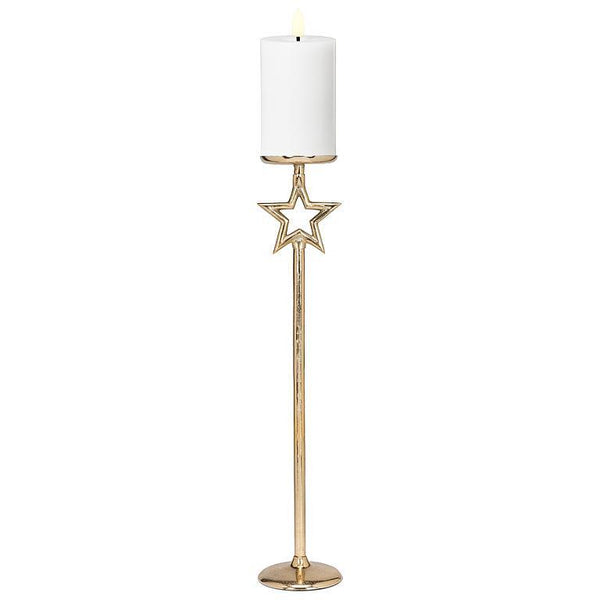 Tall Star Candle Holder | Large