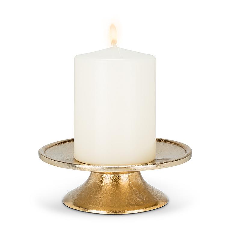 Low Pillar Plate | Gold