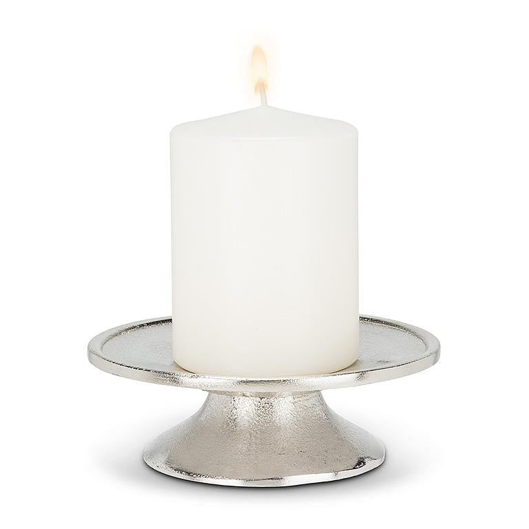 Low Pillar Plate | Silver