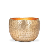 Gold Hammered Votive | Large