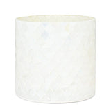 Medium Lantern Tile Hurricane | Pearl Iris