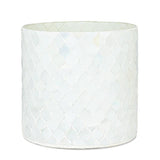 Medium Lantern Tile Hurricane | Pearl Iris