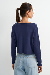 Clara Sweater | Navy