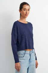 Clara Sweater | Navy