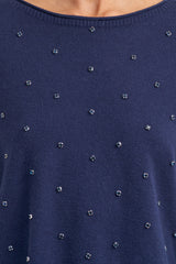 Clara Sweater | Navy