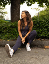 Saturday Romper | Navy