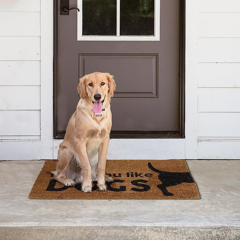 Hope You Like Dogs Doormat