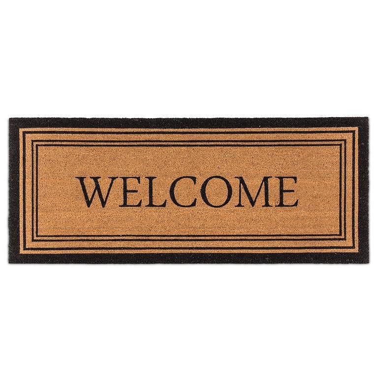 Bordered Welcome Doormat {Pick Up Only}