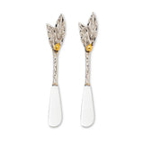 Olive & Leaf Pate Spreaders | Set of 2